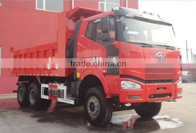 faw 6x4 330hp 10 tires tipper truck
