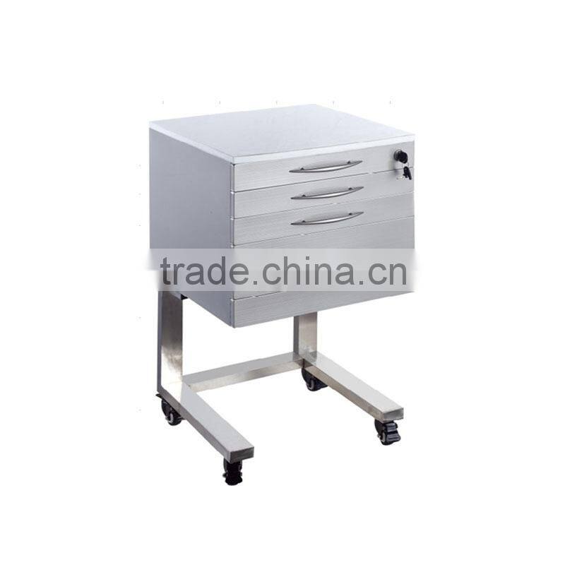 Used Mobile Stailess U- Shape Dental Cabinets
