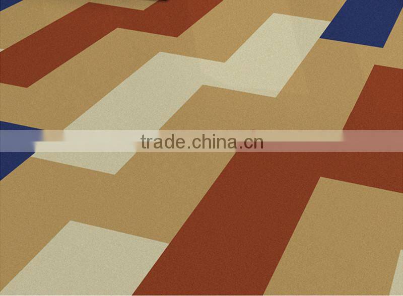 100% nylon commercial flooring carpet with plain color
