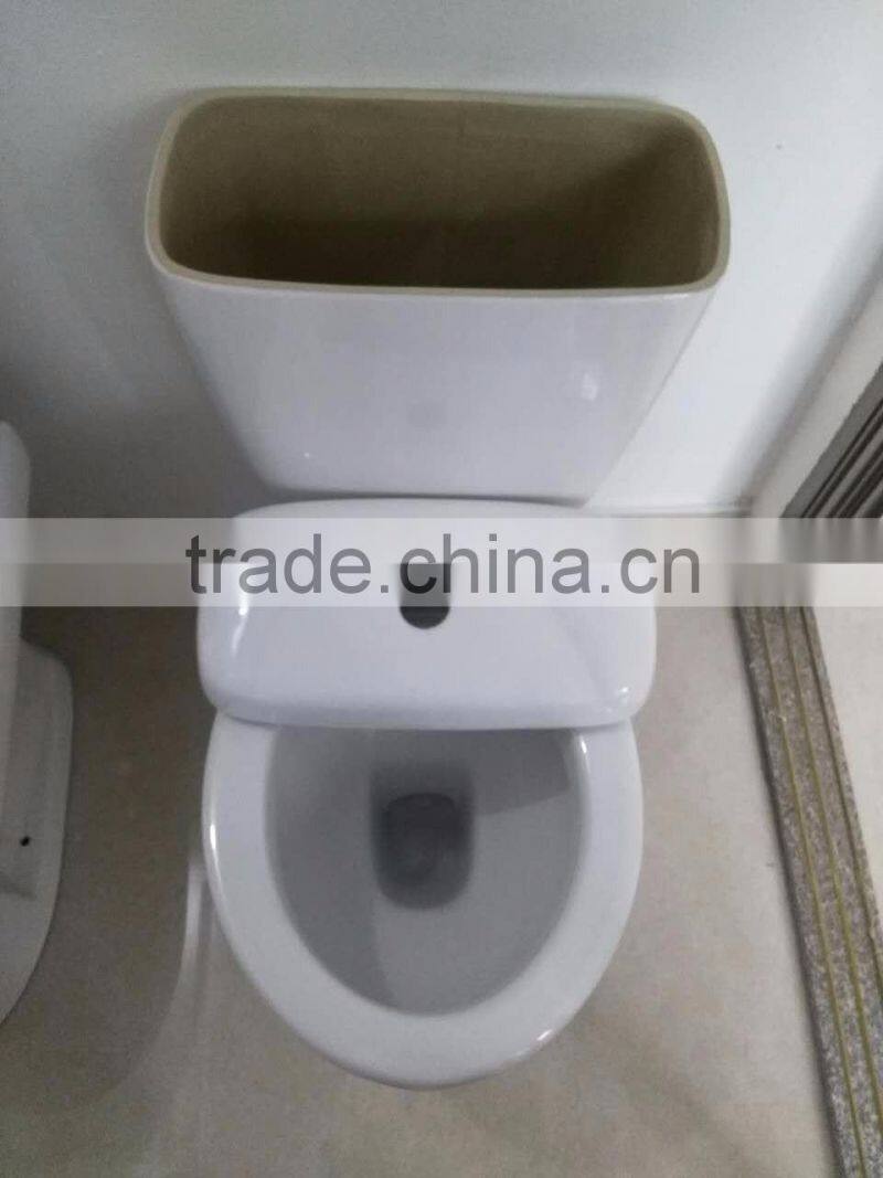 china product sanitary ware wc toilet bowl bathroom two piece toilets ceramic washdown s trap toilet Y803
