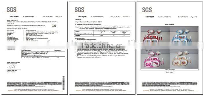 Fashion design melamine bowl for snack