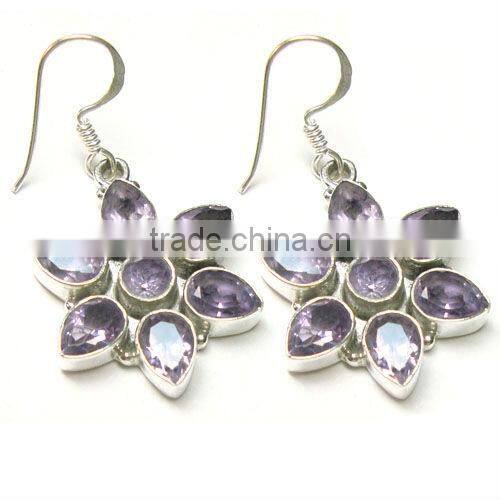 Natural gemstones 925 sterling silver black onyx citrine jewellery