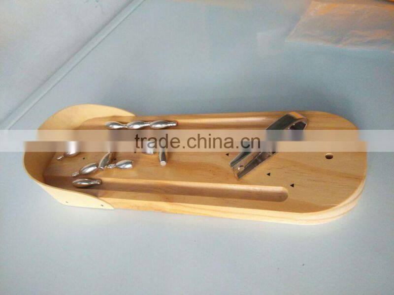 Wood Bowling game, Wood table game