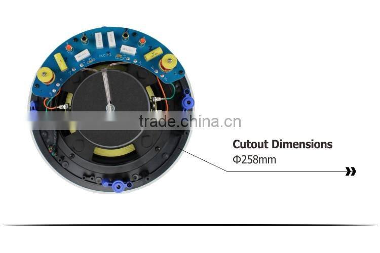 Indoor 8 inch Coaxial Two Way Ceiling Speaker