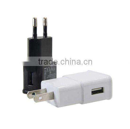 Mini EU/US Plug Home Travel Dual Port AC USB Wall Charger for iPhone for Samsung