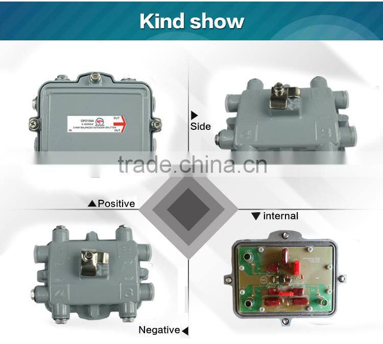 5-1000MHz outdoor catv tap eight way tap