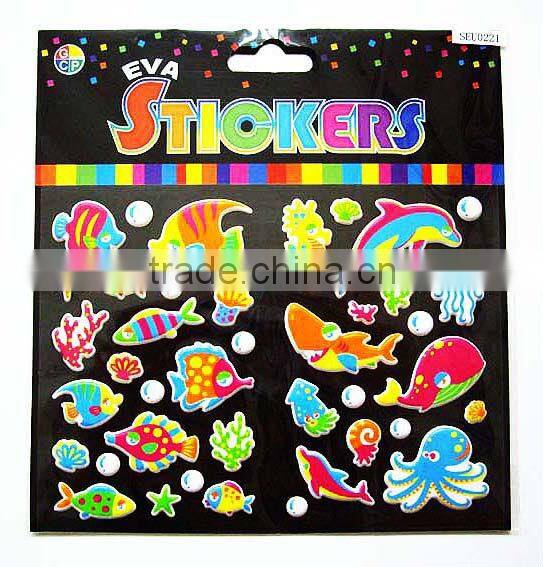 Top Level Puffy Sticker