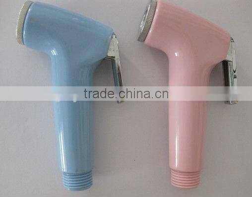 Brass T-adapter+ Hand held Bidet Toilet Shattaf Kit Sprayer &Wall Bracket+ hose GY-07