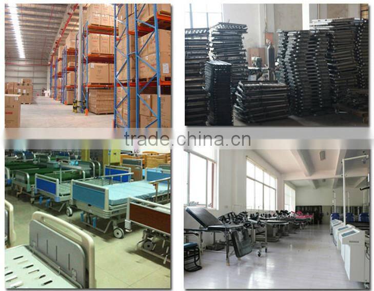 NFBS17 Hospital furniture Two function manual hospital beds