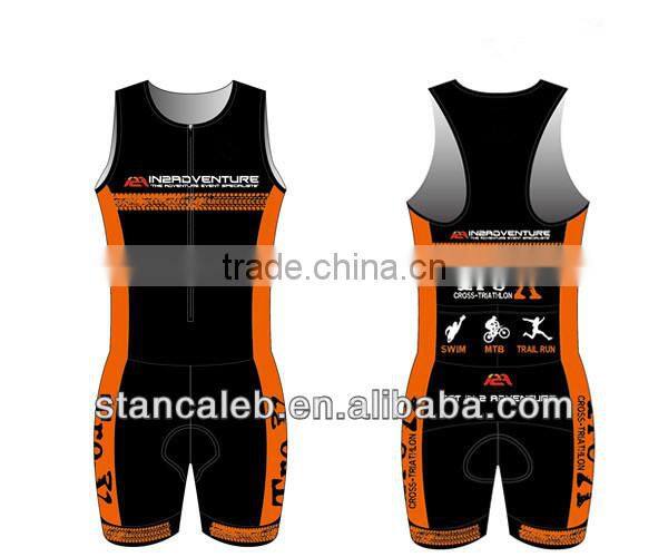 Subliamted custom compression lycra triathlon suit / triathlon clothing / triathlon wetsuit