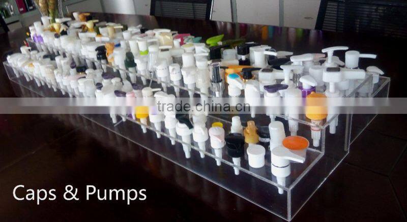 500ml Green plastic empty shampoo bottle with Lotion Pump