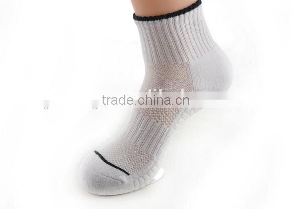 Men's low-cut socks, terry Boat socks