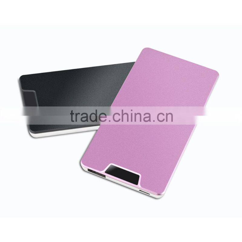 TRUSDA Best Christmas Gift Super Thin Power bank mobile charger 3000mAh Li-polymer battery CE FCC ROHS Certifications