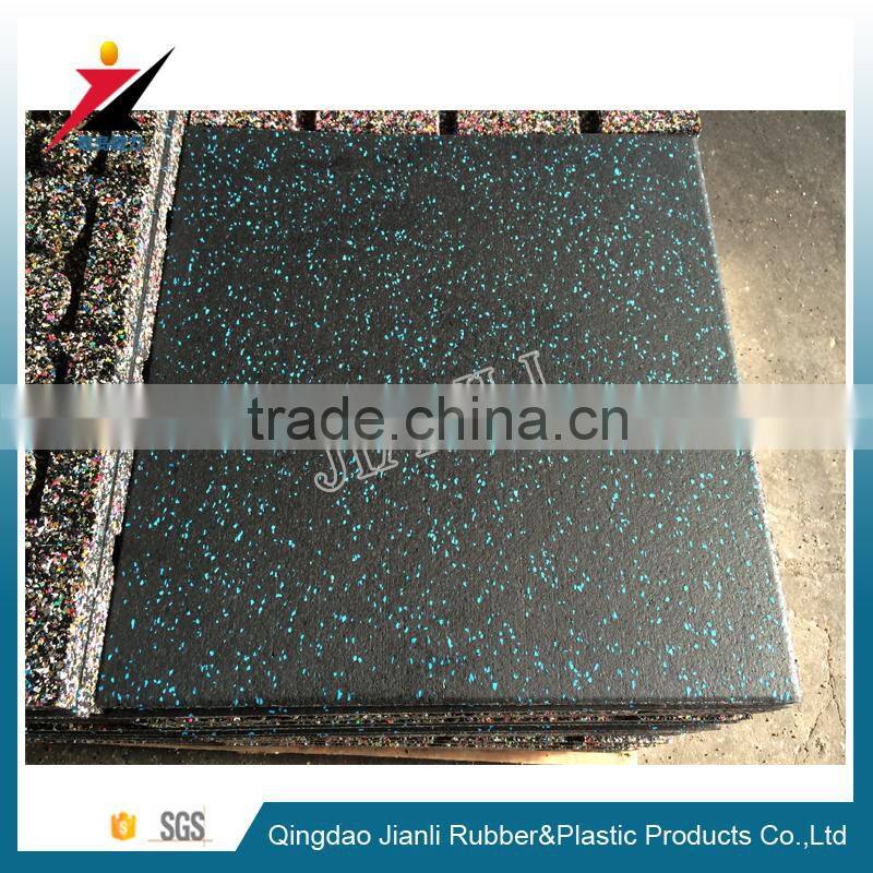 High Quality No Smell Padded Gym Rubber Sheet Flooring