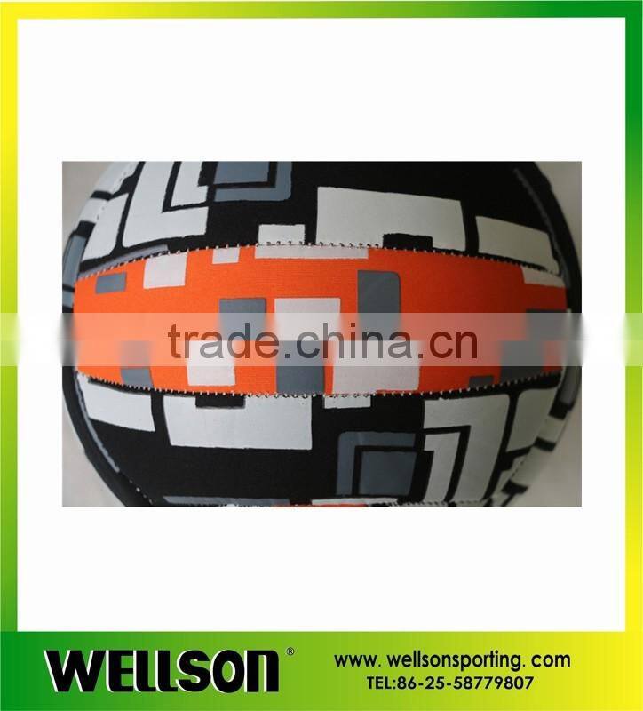 Beach playing neoprene volleyball