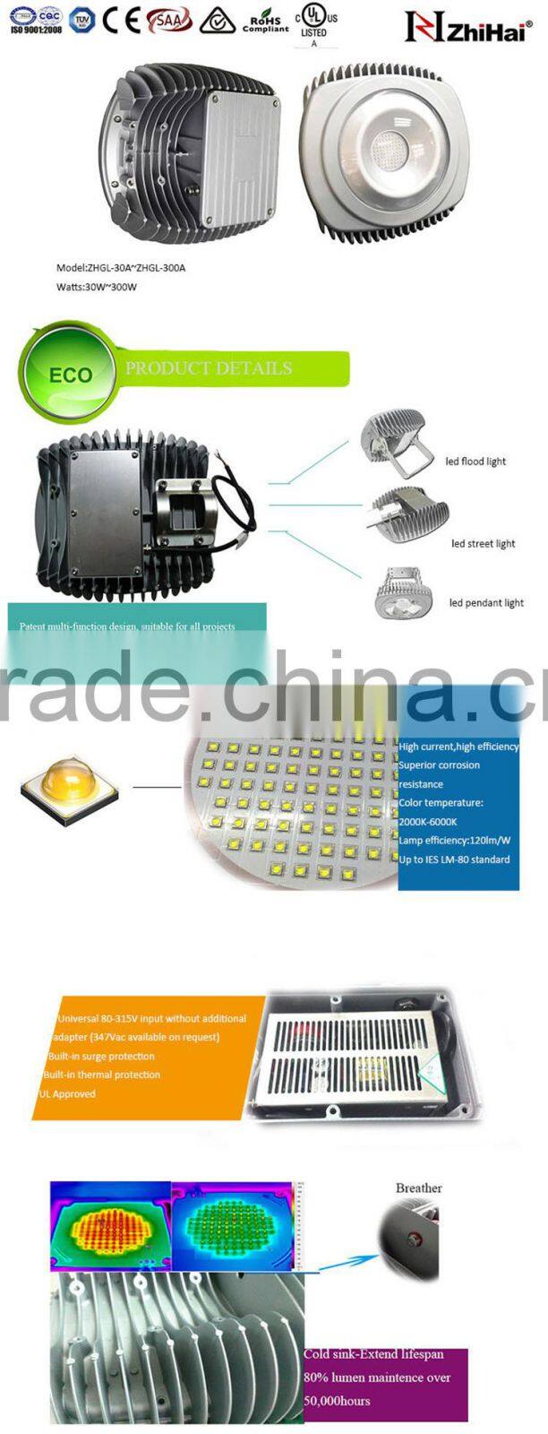 UL Listed Aluminium Integrated Solar Led Street Light