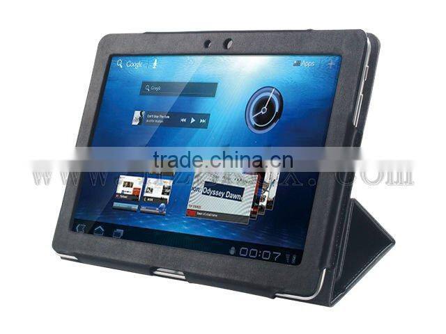 Brown SIKAI leather flip case stand for Huawei Mediapad 10"fhd