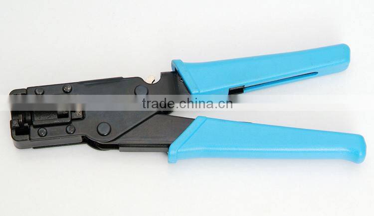 Coaxial compression crimper for RG59(4C) RG6(5C) cable connector,compression crimping tool LS-596A