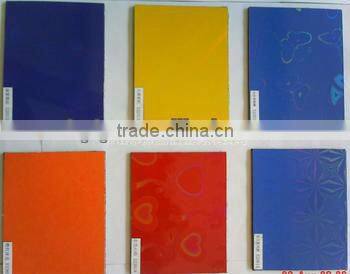 A variety of color aluminum plate