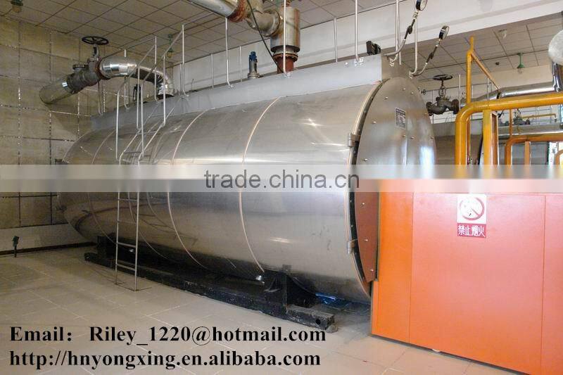 WNS horizontal fuel gas industrial steam boiler