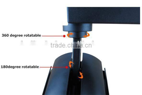 2 wires 3 wires 4 wires Epistar 20w led track spot light