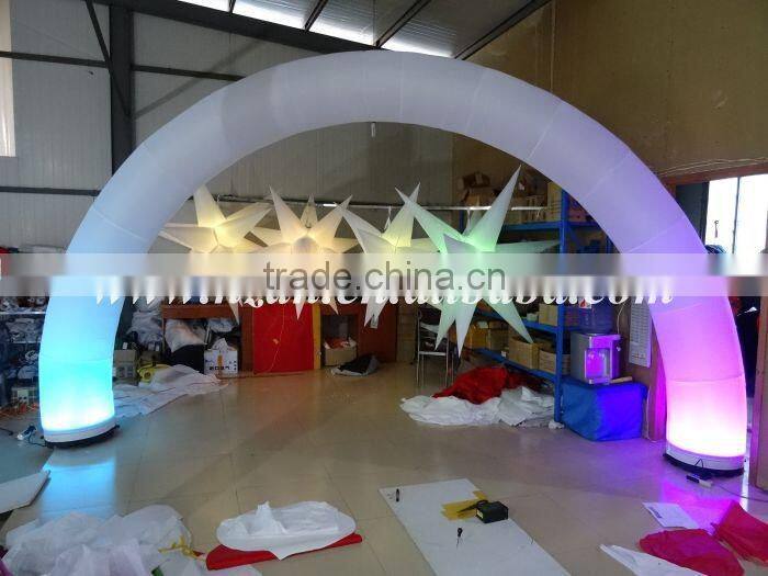 Event Decoration LED Inflatable Arch /Inflatable Wedding Arch