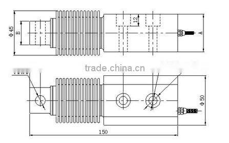 With high precision OIML approved Single point load cell/GS332