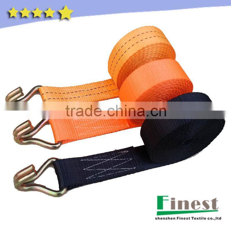 High strength Polyester Rachet lashing strap