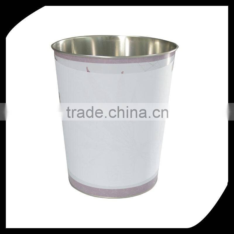 Tin Trash Can/ Waste Bin/garbage bin