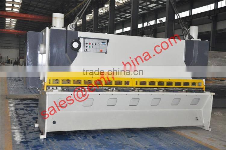 QC11Y-12x3200 hydraulic guillotine manual sheet metal shearing machine