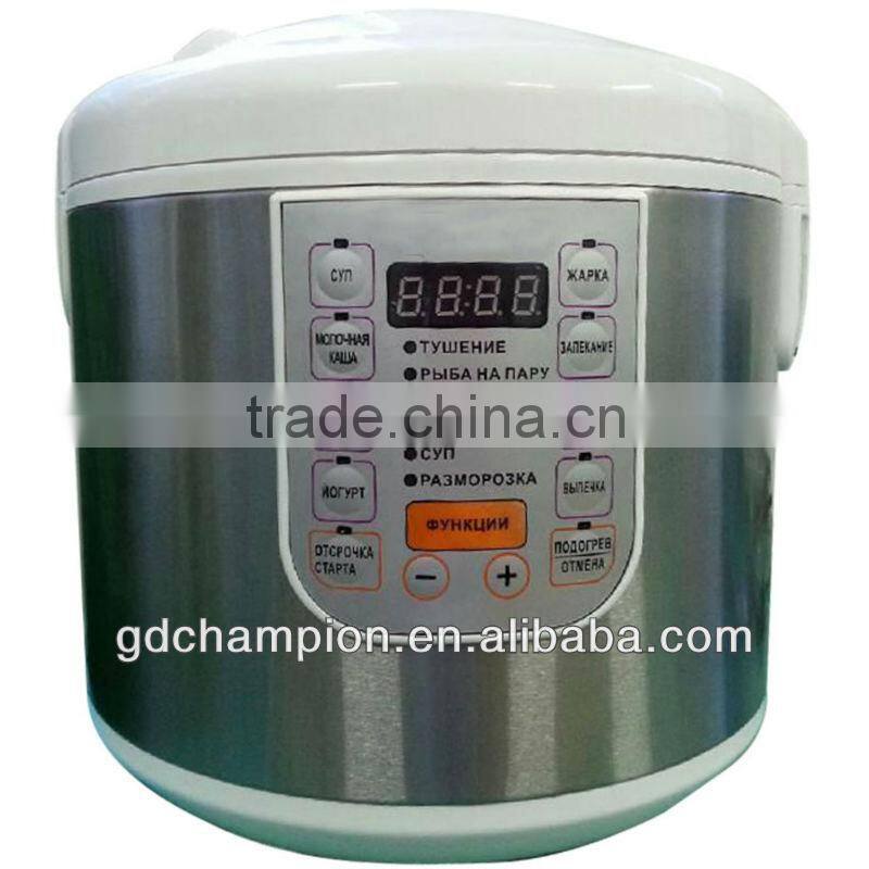 duble non stick coated inner pot oval rice cooker