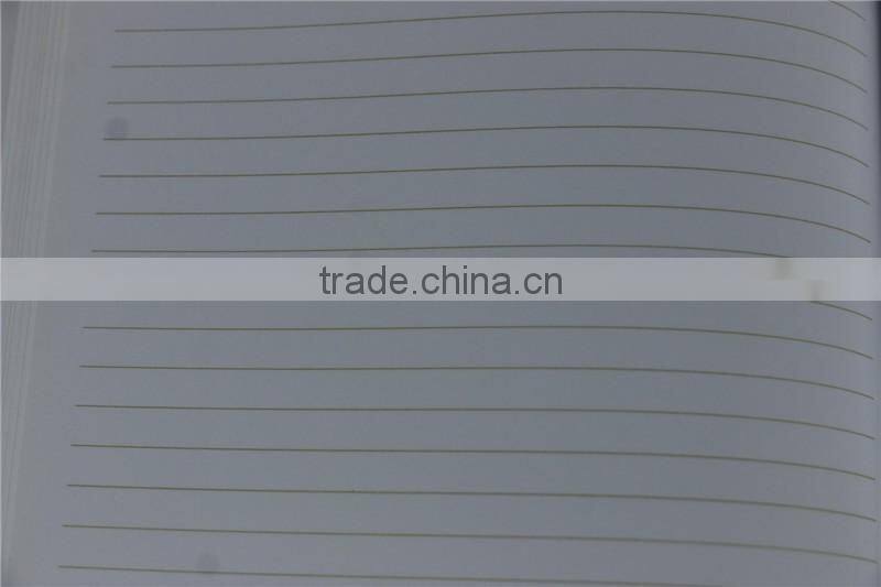 Foil Stamping leather journal simple design diary notebook