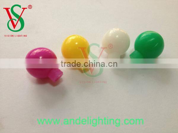 17mm LED bulbs color changing LED string ball lights for Christmas outdoor decoration