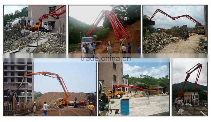 Brand New Truck-mounted Mixing Boom Pump TWBQ B25