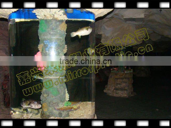 acrylic cylinder container