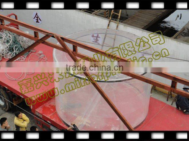 acrylic cylinder container