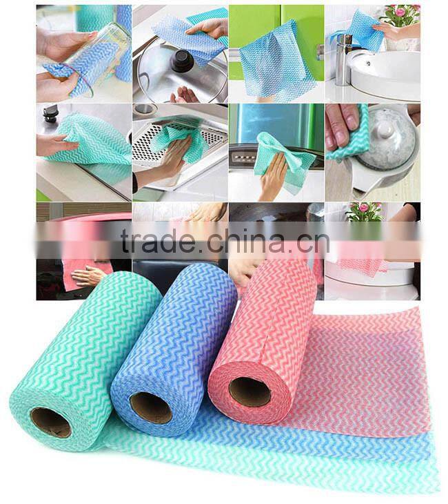 Polyester nonwoven fabric roll, spunlace nonwoven fabric