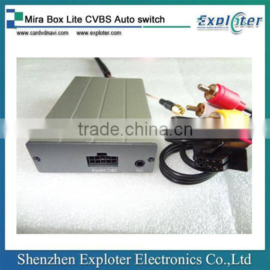 car standard Mira Box Lite CVBS Auto switch AirPlay