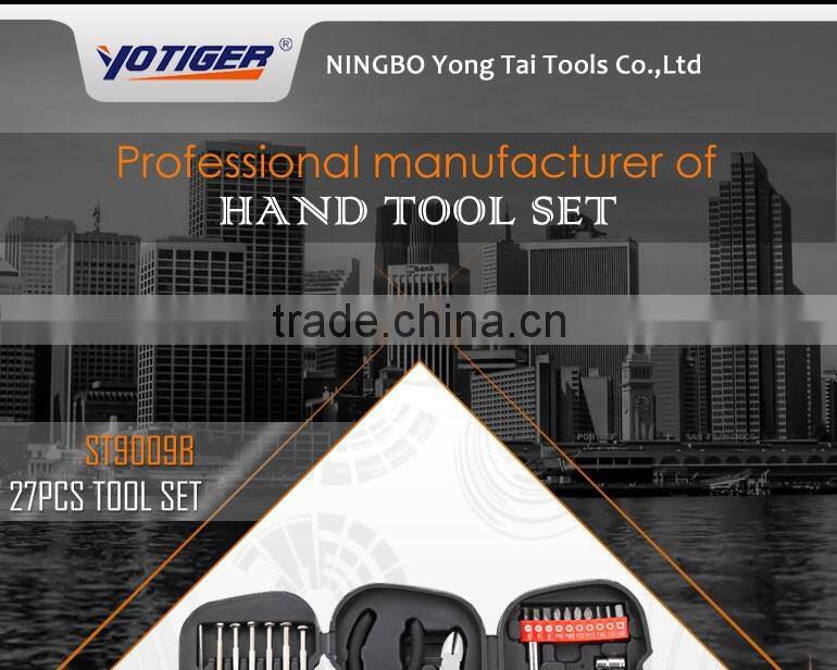 27Pcs DIY Gift Tool Set, Mini Folding Household Tool Set