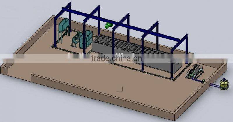 12Ton industrial ice block machine factory
