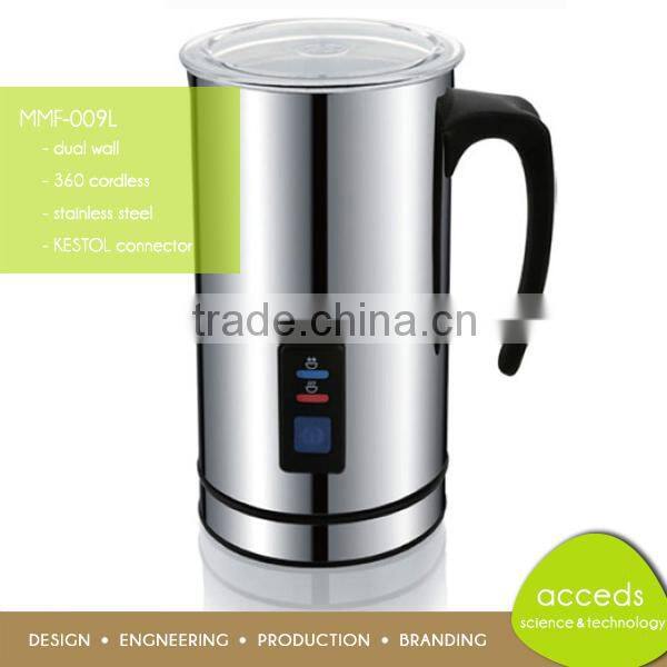 Cordless 110V or 220V Cappuccino Milk Frother