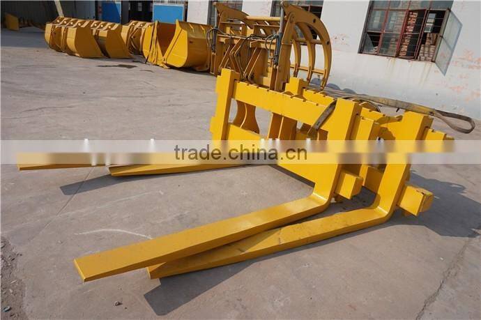 Customized LG936L Wheel Loader Pallet Fork, 1690200024 Fork Tooth Length 1860mm for sale