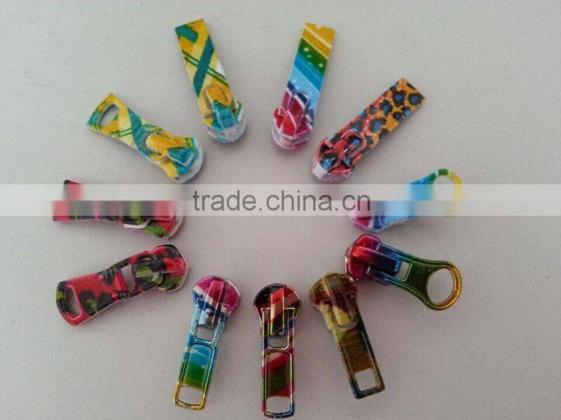 5# Zipper Metal Sliders, Painted rainbow Color, Mutiple Color for Choice
