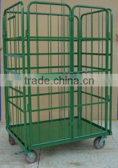 folded table trolley;