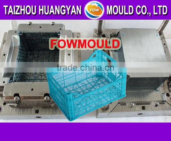 OEM custom plastic crate mould for fruit