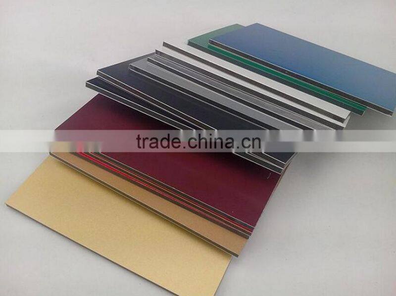 4mm aluminum plastic composite panel facade for building facade construction