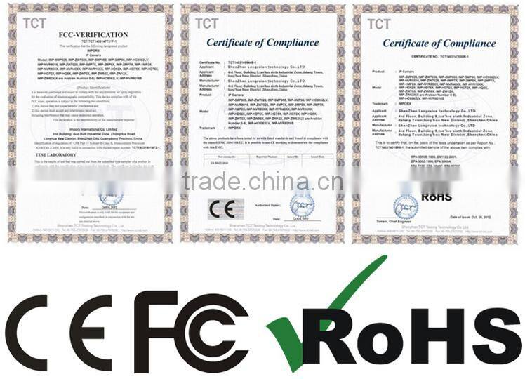 Competitive Price and high quality AHD Mega pixel CCTV camera indoor outdoor ir camera