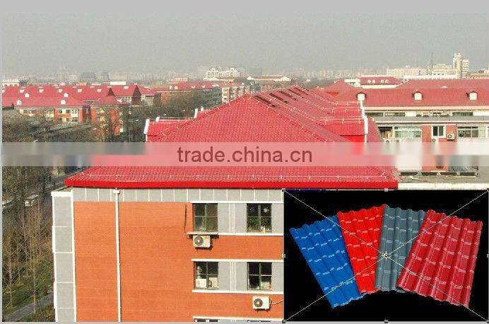Ultra weathering ASA coated plastic synthetic resin roof tile