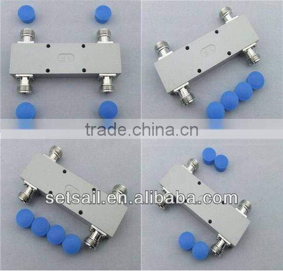 698-2700MHz, Silvery White, 3dB RF Combiner (2:2 Combiner)