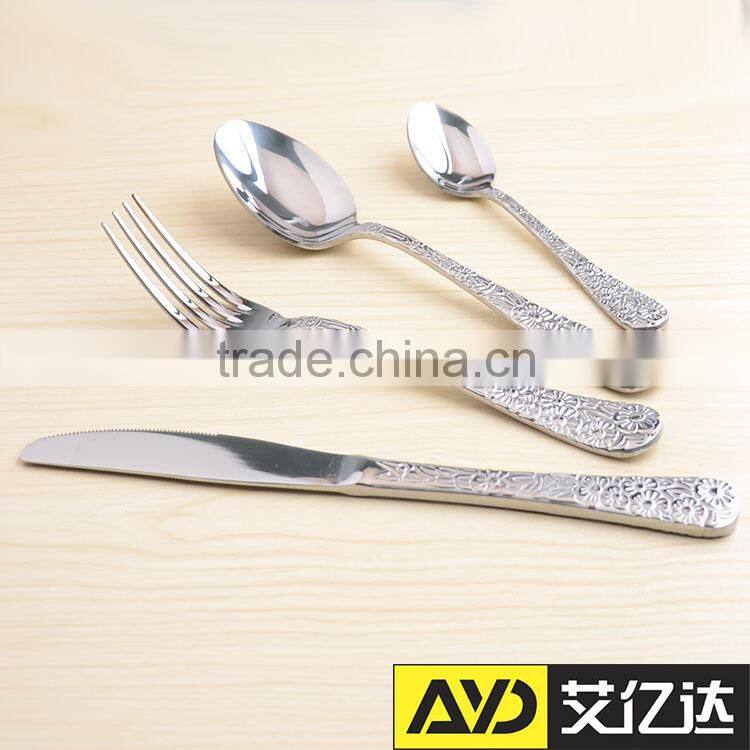 Korean Flatware! different kinds of 72pcs cutlery set